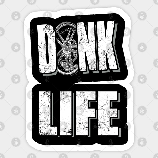 Impala Caprice Donk Life Sticker by Black Ice Design